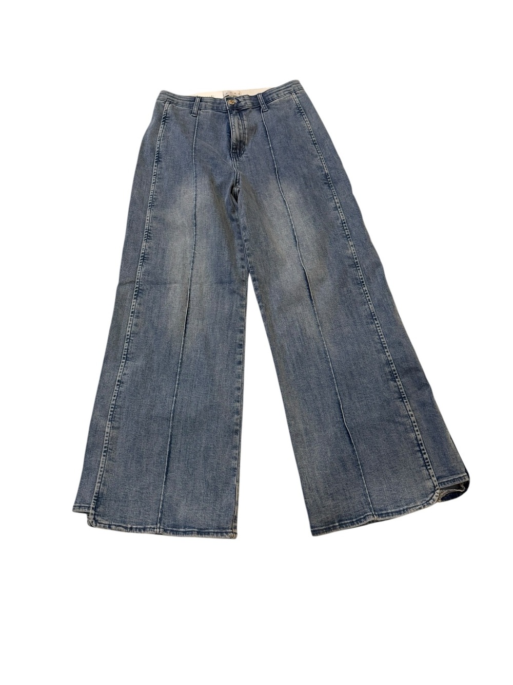 Saige Tummy Control Stretchy Wide Seam Detailed Jeans NWT Size 29 - Picture 11 of 16